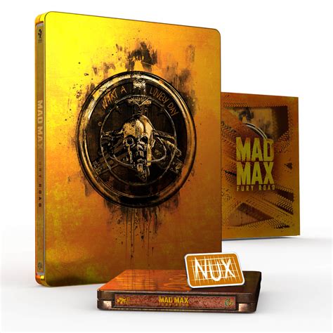 Mad Max Fury Road 4K UHD 2D Blu Ray Steelbook Titans Of Cult