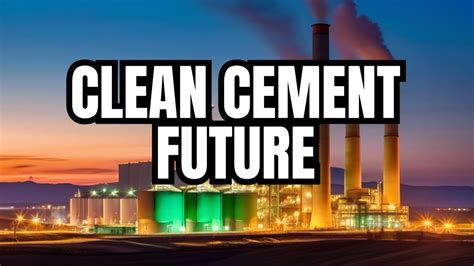 Green Hydrogen The Key To Decarbonizing The Cement Industry Youtube