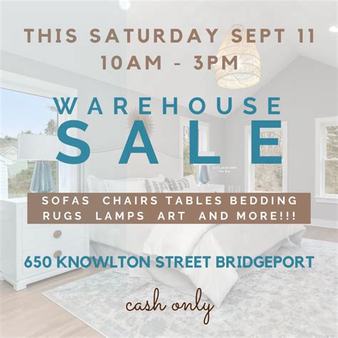 Warehouse Sale - kellydesigns