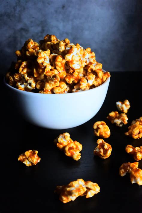 Easy Addictive Caramel Popcorn No Bake No Corn Syrup Kitrusy