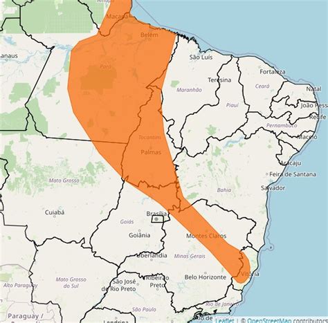 Inmet Emite Alerta De Chuvas Intensas Para Faixa Do ES Ao AP E Parte Da