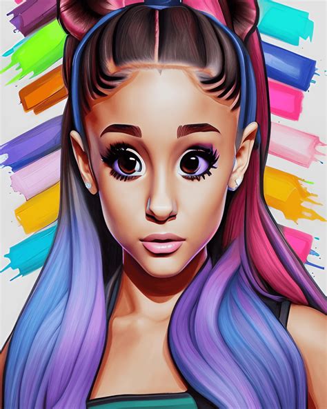 Ariana Grande Fortnite Style Graphic · Creative Fabrica