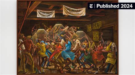 Ernie Barnes Paints What It Feels Like to Move - The New York Times