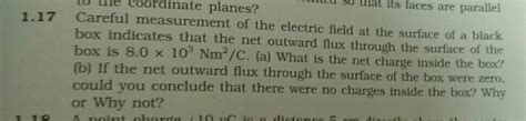 1 17 Me Coordinate Planes Careful Measurement Of The Electric Field