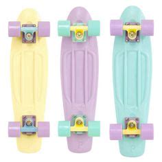 Pastel penny collection Cruiser Skateboards, Cool Skateboards, Complete ...