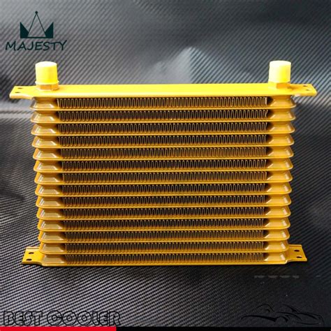 Universal Row An An Universal Engine Transmission Oil Cooler Gold