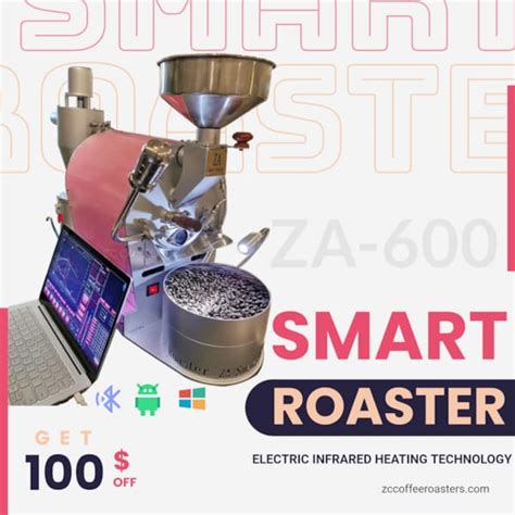 Smola G Hot Air Roaster Home Mini Micro Portable Sample Coffee Roaster ZC COFFEE ROASTERS