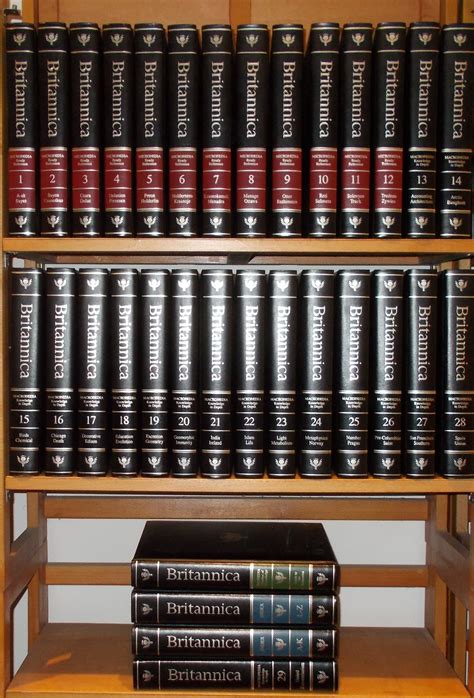 The New Encyclopaedia Britannica Complete Set Volumes By