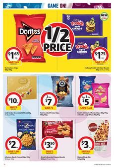 Coles Catalogue Snacks 3 9 Jul 2019 Half Prices Catalogue AU