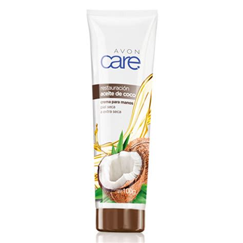 Avon Care Restauracion Aceite De Coco Crema De Manos