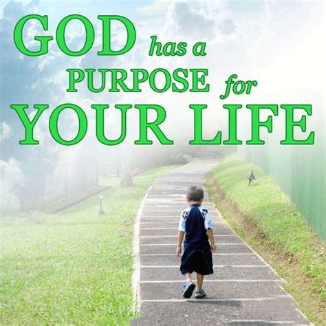 God Has A Purpose For Your Life Daily Spiritual Quotes Inspirational