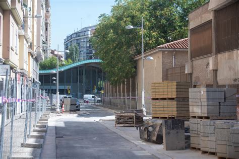 Fotos Visita a las obras de la calle Félix Latassa de Zaragoza Imágenes