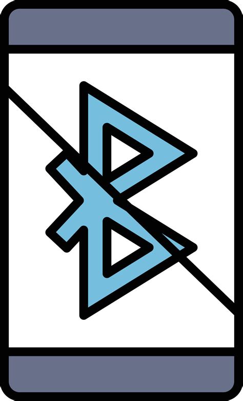 Bluetooth Disabled Vector Icon 30385404 Vector Art At Vecteezy