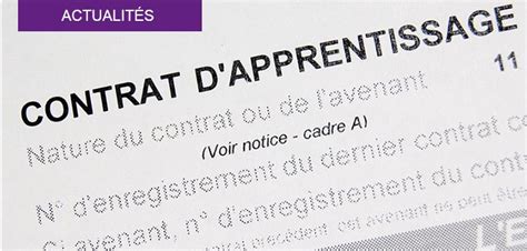 Le Contrat Dapprentissage Cfa