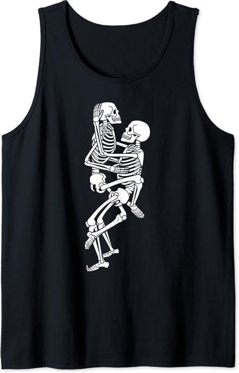 Halloween Unanständiges Sexy Skelett Sex Tank Top Amazonde Fashion