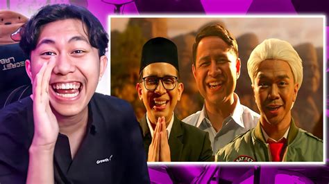 REACT Anies VS Prabowo VS Ganjar Epic Rap Battles Of Presidency 2024