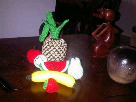 Frutas tejidas a crochet Frutas Tejidos Croché