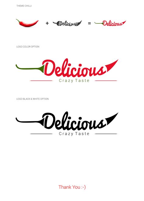 Delicious Logo and Branding :: Behance