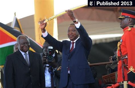 Kenyatta Sworn In As President Of Kenya The New York Times