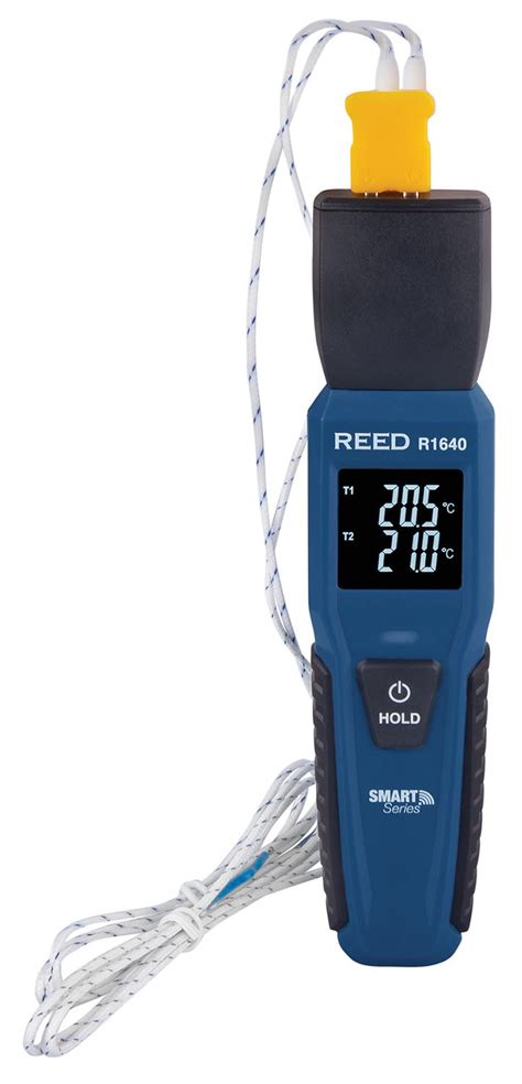 REED R1640 Thermocouple Thermometer, Bluetooth Smart Series