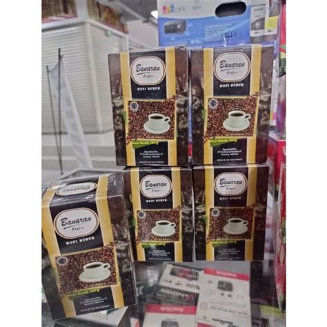 Jual PROMO Ready KOPI BUBUK Merk BANARAN Jenis Kopi Robusta Terbuat