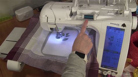 how to use embroidery machine youtube - Freddy Macon