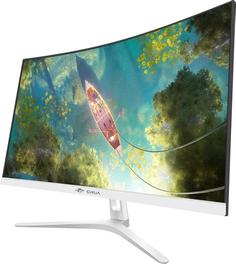 CRUA 27 Curved White Monitor Full HD 1920x1080P Nepal Ubuy