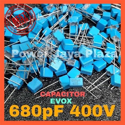 Jual Pwp Capacitor Evox Pf V Shopee Indonesia