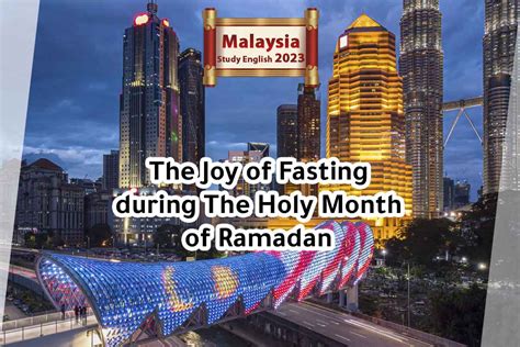 The Joy Of Fasting During The Holy Month Of Ramadan Premium Language