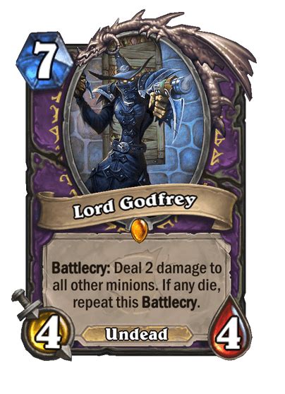 Lord Godfrey - Hearthstone Card Library