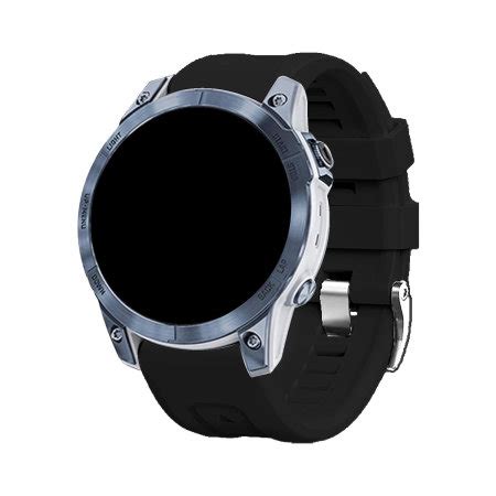 Olixar Garmin Watch Black Mm Silicone Strap For Garmin Watch