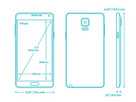 Apple iPhone 14 Pro Max (16th Gen) Dimensions & Drawings | Dimensions.com