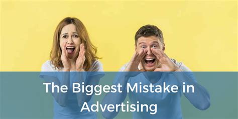 The Biggest Mistake In Advertising The Bookkeepers Alliance