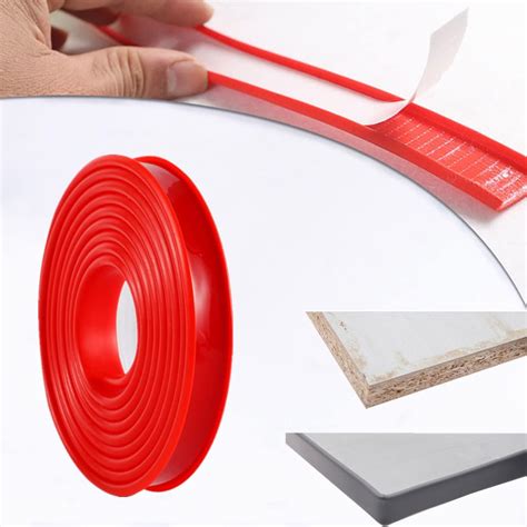 U Shaped Edge Trim Sealing Strip Self Adhesive Tpe Edge Banding Strip