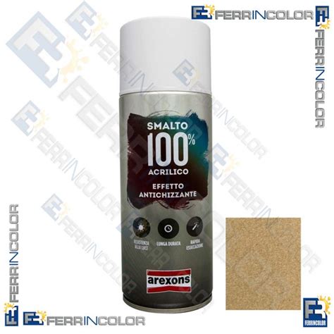 Spray Acrilico Bronzo Antichizzante Ml Arexons Ferrincolor