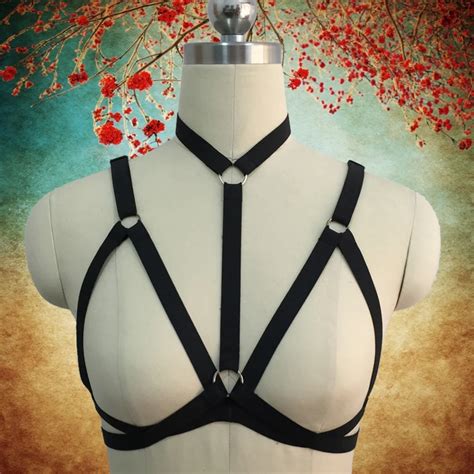 New Harajuku Gothic Body Harness Combination Adult Pole Dance Harness