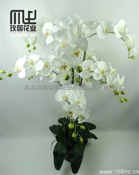 New Decorative Artificial Orchid Pot Flower/arrangement - Buy Orchid ...