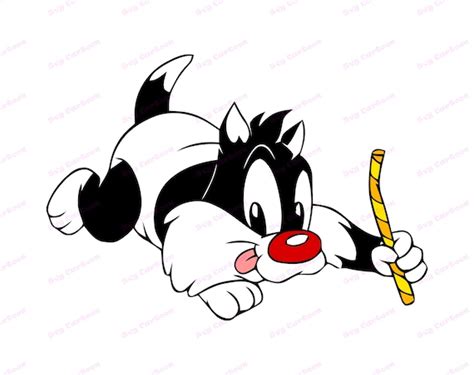 Baby Looney Tunes Sylvester Cat Svg Svg Dxf Cricut Etsy