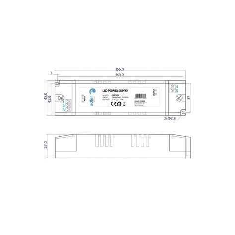 Zasilacz Meblowy Mini V A W Ip Ta M Led Ledone