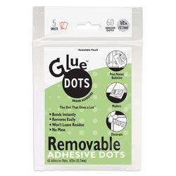 Removable Glue Dots Clear Pack Of 60 By Office Depot Glue Dots Dorm