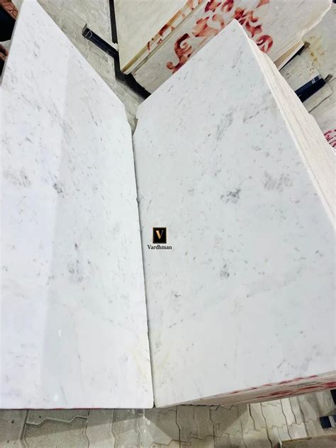 Slab Vardhman Wonder White Marble For Flooring Thickness Mm At Rs