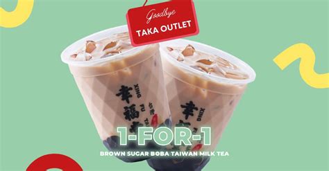 (EXPIRED) Xing Fu Tang offering 1-for-1 Brown Sugar Boba Taiwan Milk Tea at Takashimaya outlet ...