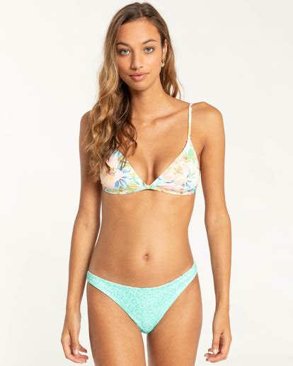 Sweet Tropics Ceci Triangle Bikini Top For Women Billabong