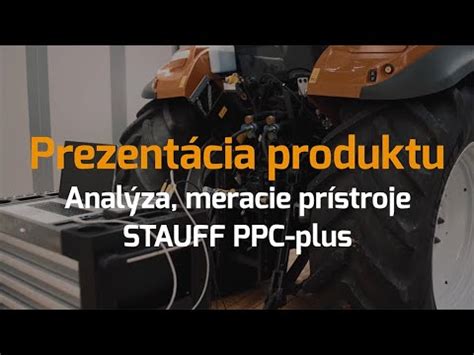 Prezentácia produktu Analýza meracie prístroje STAUFF PPC plus YouTube