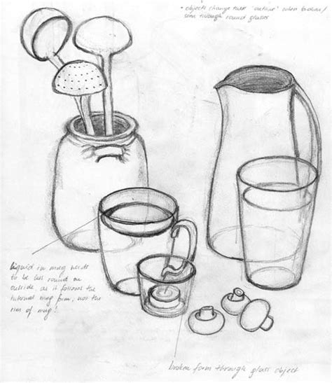 Pencil Simple Still Life Drawing