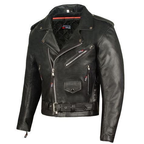 Amazon Men S Iconic Brando Leather Motorcycle Jacket Premium Real