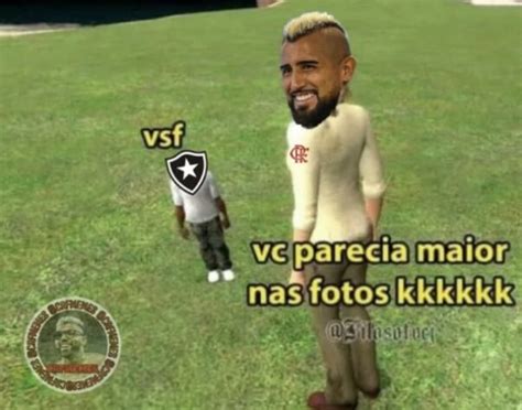 Vidal Protagoniza Memes Da Vit Ria Do Flamengo Diante Do Botafogo Lance