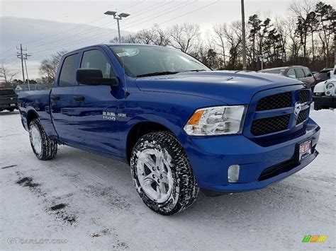 2018 Blue Streak Pearl Ram 1500 Express Quad Cab 4x4 124821858