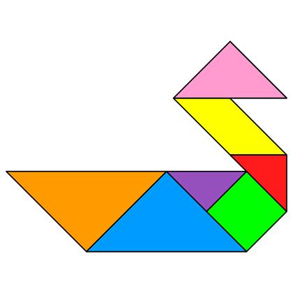 Printable Tangram Animal Patterns