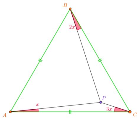 geometry - Angles inside an equilateral triangle - Mathematics Stack ...